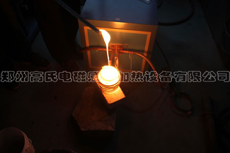 高頻感應加熱電源熔煉玻璃