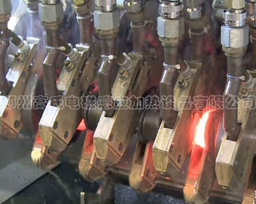 超音頻感應加熱機對曲軸進行回火熱處理